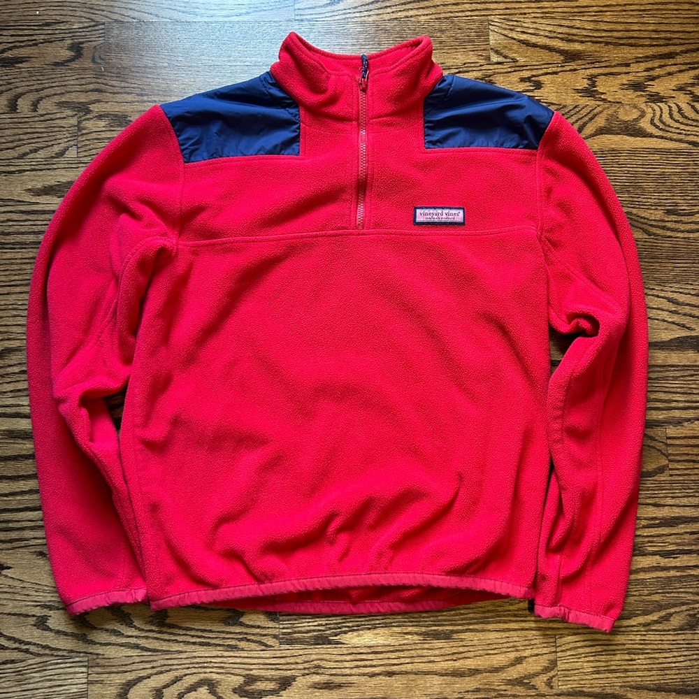 Vineyard Vines Pullover Fleece Jacket